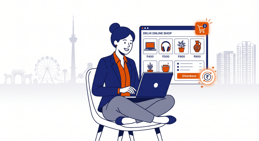 E-commerce Website Design services in Rohini, North-West Delhi