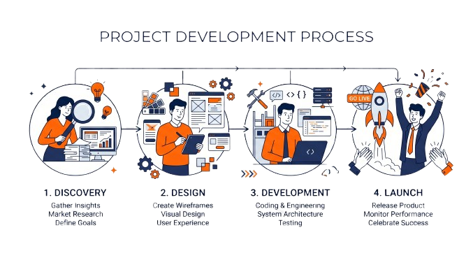 E-commerce Website Design process for Connaught Place businesses
