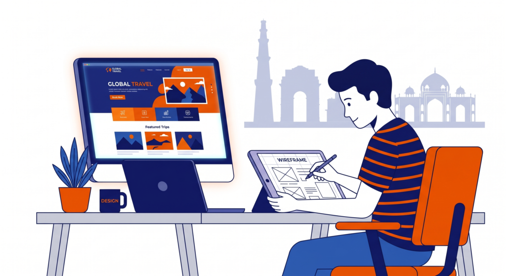 Website Design services in Connaught Place, Delhi