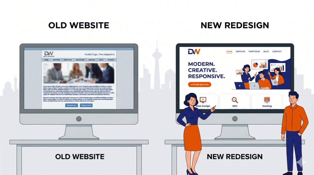 Website Redesign services in Rohini, North-West Delhi
