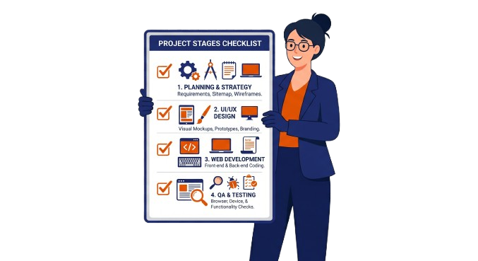 What's included in website design for Cyber City