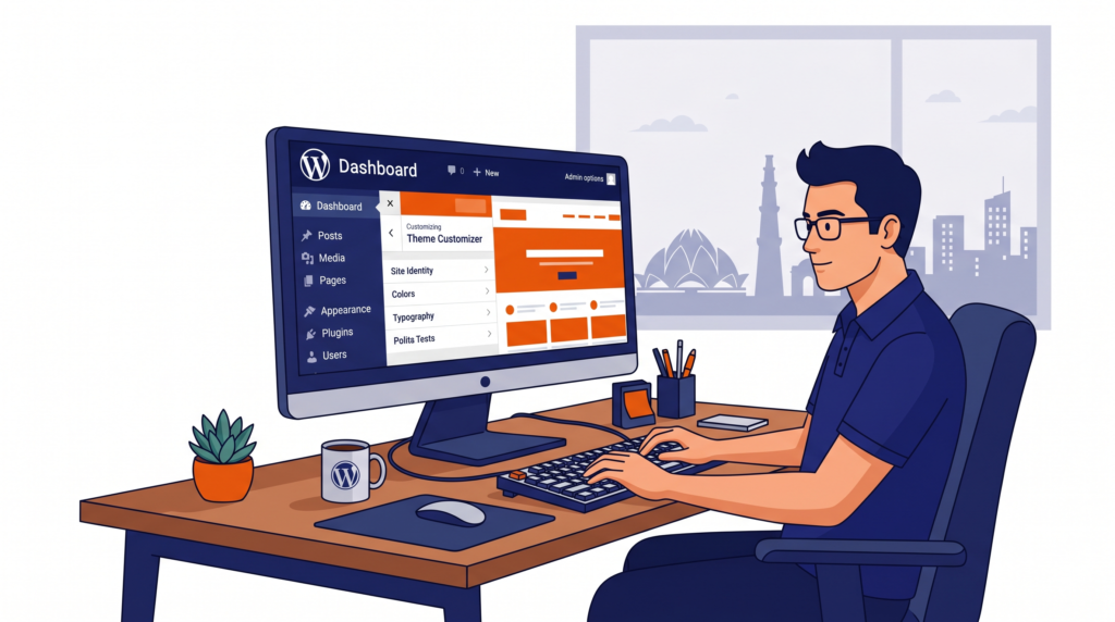 WordPress Website Development services in Saket, South Delhi