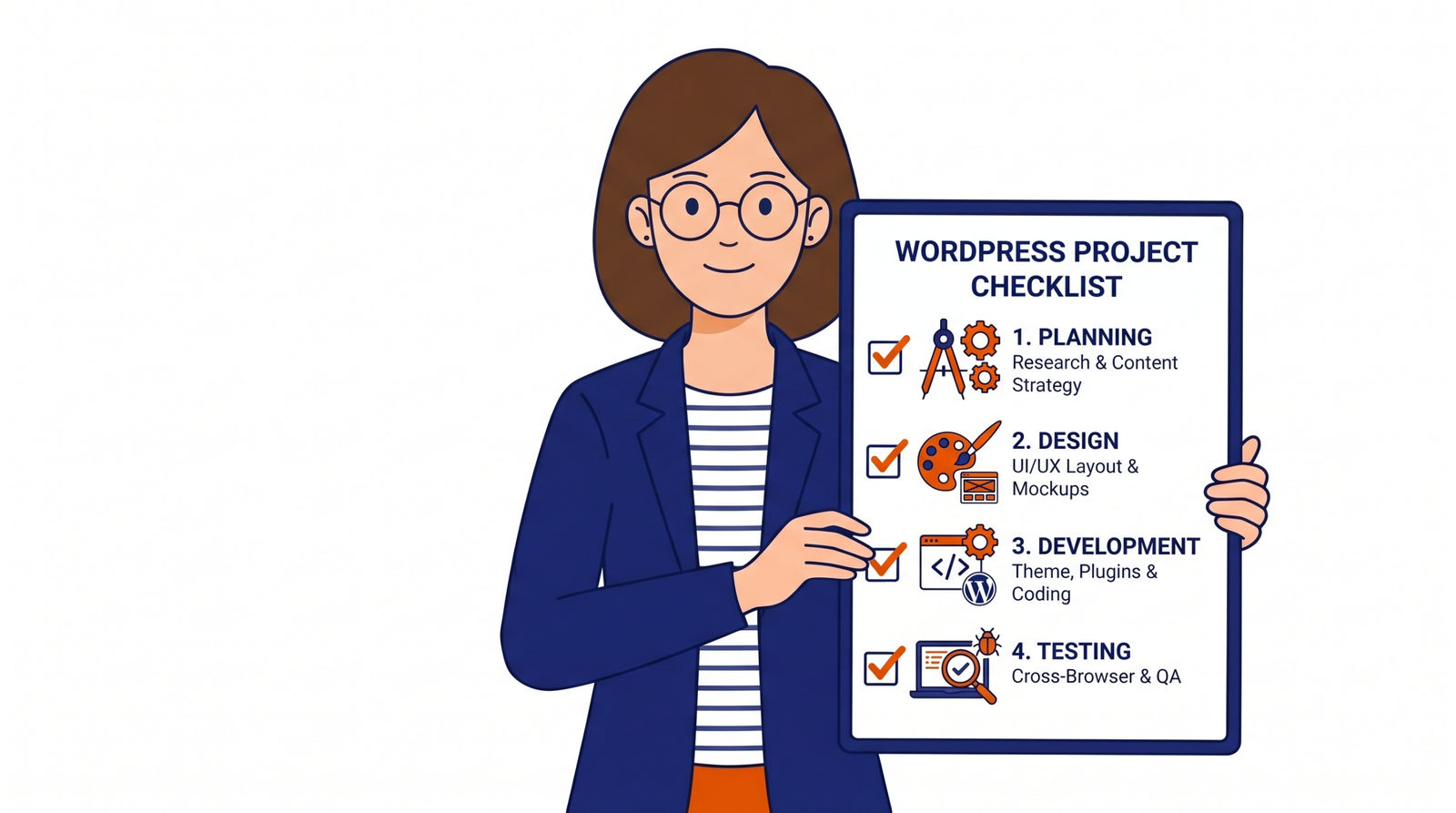 What's included in WordPress website development for Sohna Road